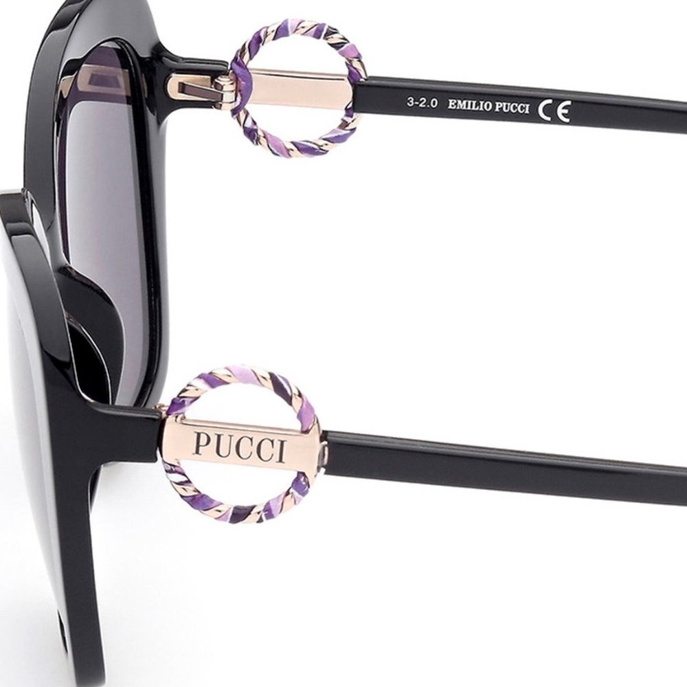 EMILIO PUCCI Black Butterfly EP0165/S - Picture 6 of 13